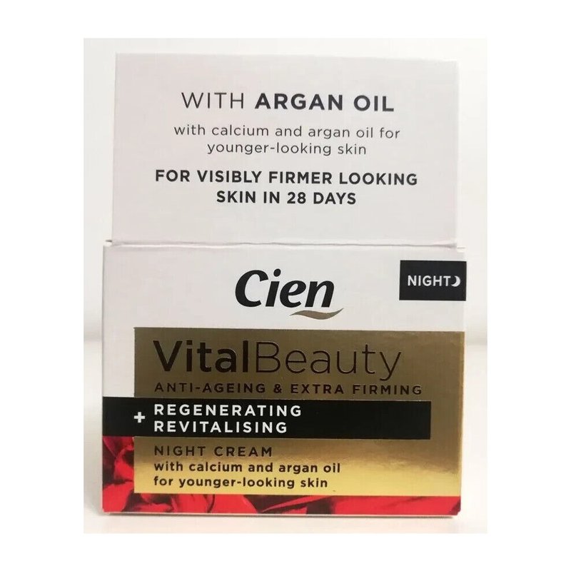 Cien Vital Beauty Night Cream Anti Ageing Firming PH Neutral 50ml