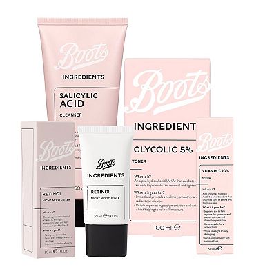 Boots Ingredients Glow Routine Bundle