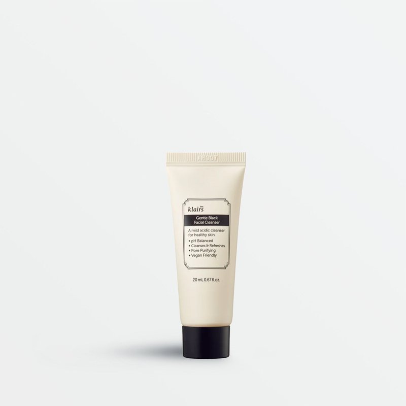 Gentle Black Facial Cleanser Mini (20ml)