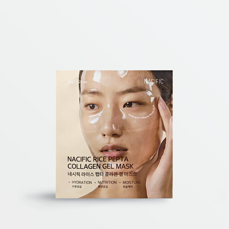 Rice Pepta Collagen Gel Mask (4 Masks)