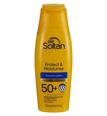 Soltan Protect & Moisturise Suncare Lotion SPF50+ 200ml