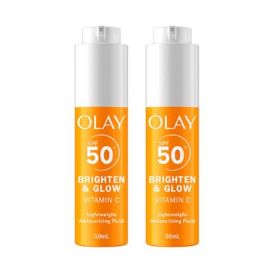 Olay Vitamin C Brighten  Glow Moisture Fluid Duo