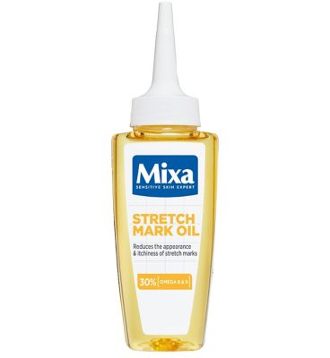 Mixa Stretch Mark Oil, Reduces Appearance and Itchiness of Stretch Marks, 100ml