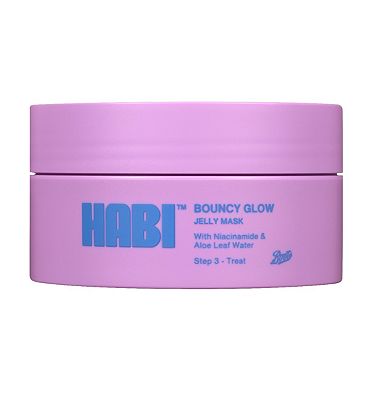 Boots Habi Bouncy Glow Jelly Face Mask 50ml