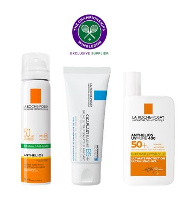 Match Point Protection La Roche-Posay x Wimbledon Anthelios UVMune 400 Fluid & UVSport Stick SPF50+