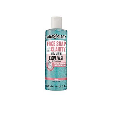 Soap & Glory Face Soap & Clarity Facial Wash with Vitamin C 350ml