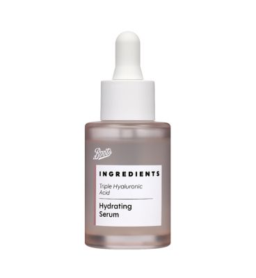 Boots Ingredients Hydrating Triple Hyaluronic Acid Serum 30ml